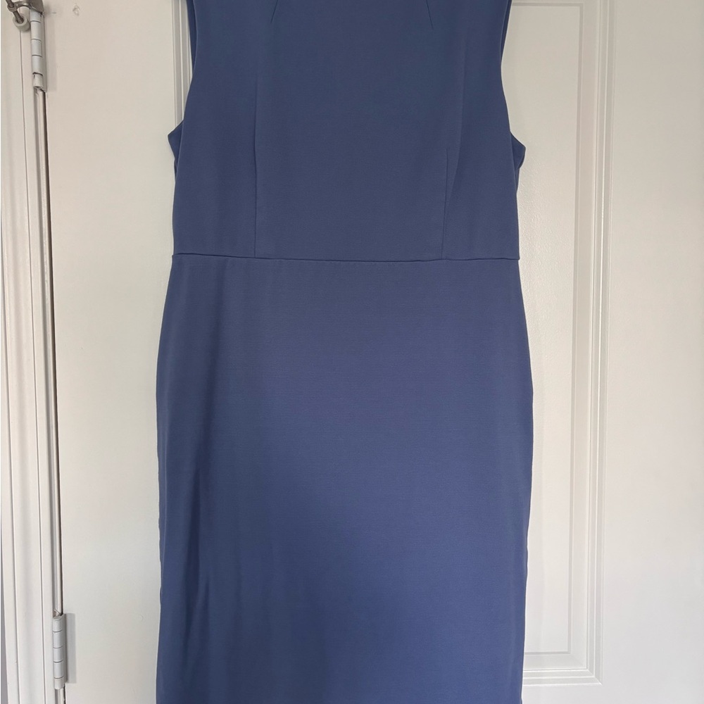 Ann Taylor Classic Blue Midi Dress